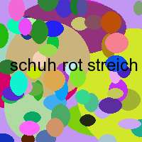 schuh rot streich