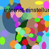 internet einstellung handy