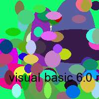 visual basic 6.0 reference